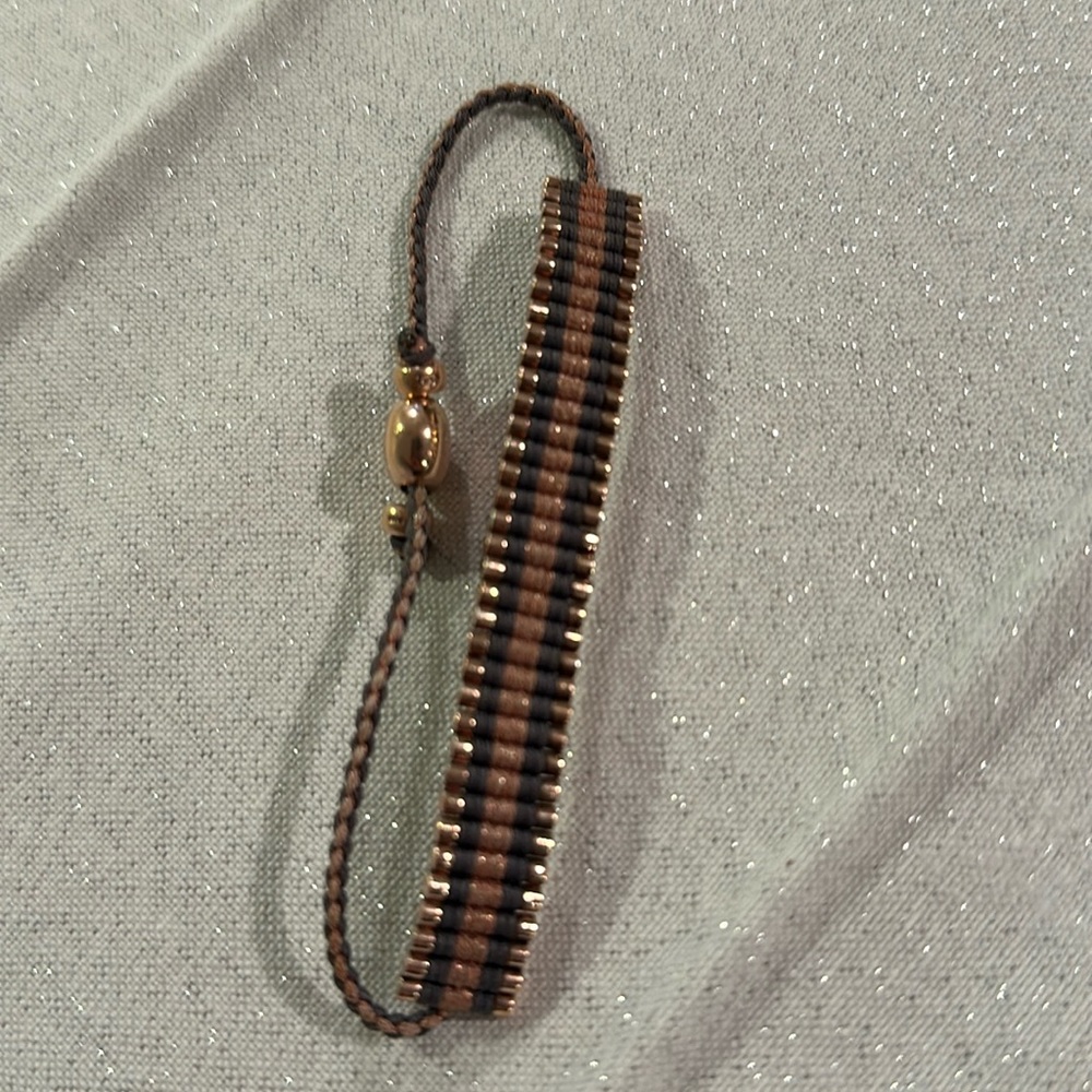 Rose gold tone bracelet